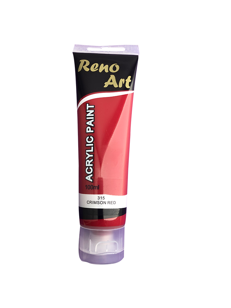 Crimson Red colour acrylic paint Acrylic paint 100ML Studio Art