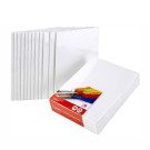 10 Pack 6 x 6" Canvas Panels