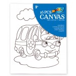 Canvas Painting Set - Bus