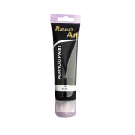 Carbon Black  colour acrylic paint