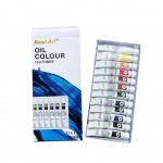 Oil Colours 12ml Paint Tubes Set